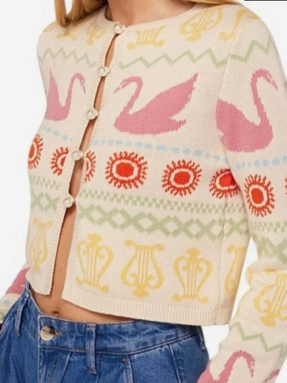 Wind & Willow Fairisle Cardigan